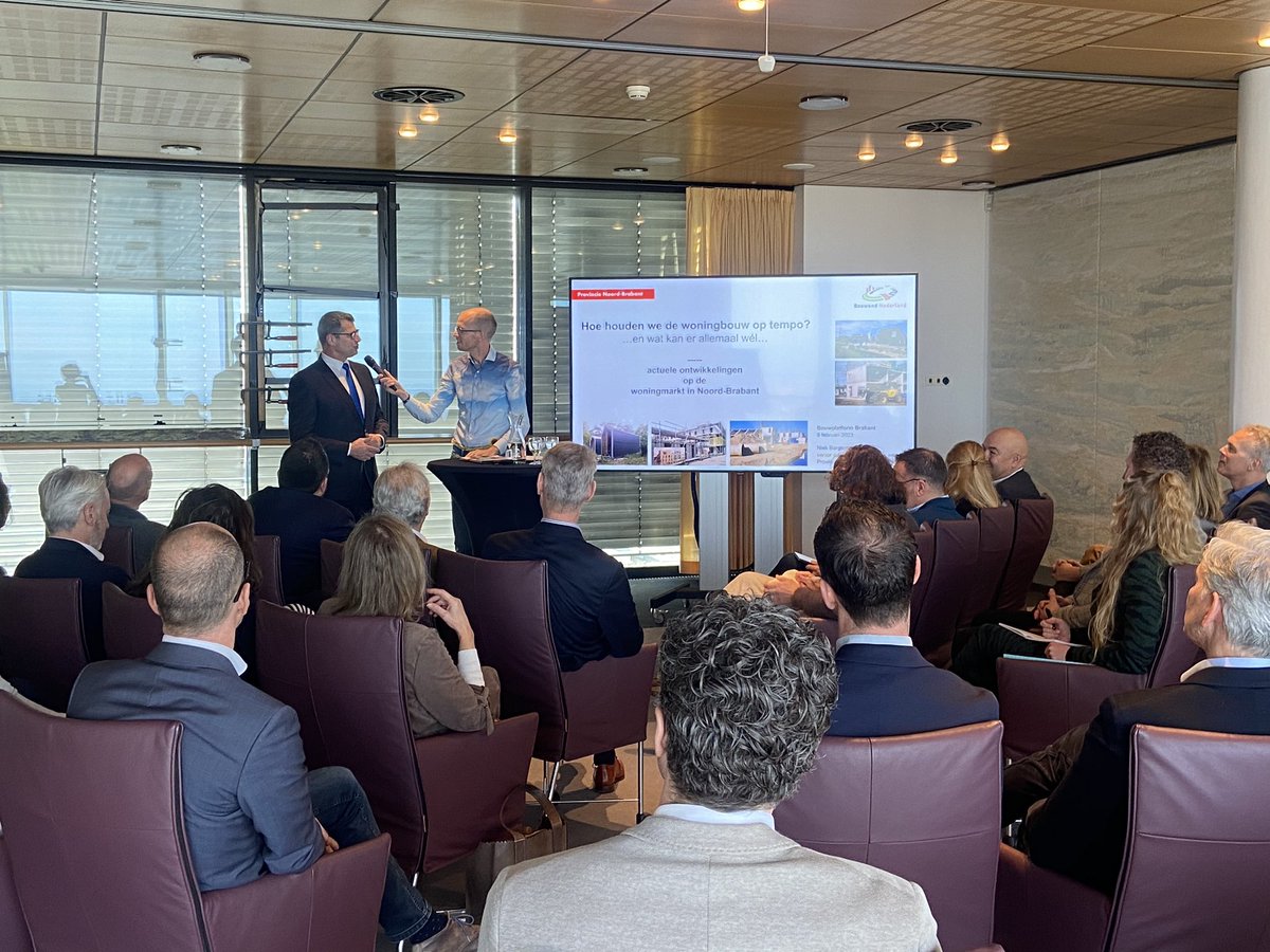 Bouwplatform van <a href="/BouwendNL/">Koninklijke Bouwend Nederland</a> en <a href="/Brabant/">Provincie Noord-Brabant</a>: hoe houden we de woningbouw op tempo en vooral “wat kan er allemaal wél”! Met zorgen maar ook positieve voorbeelden van onze BNL leden.