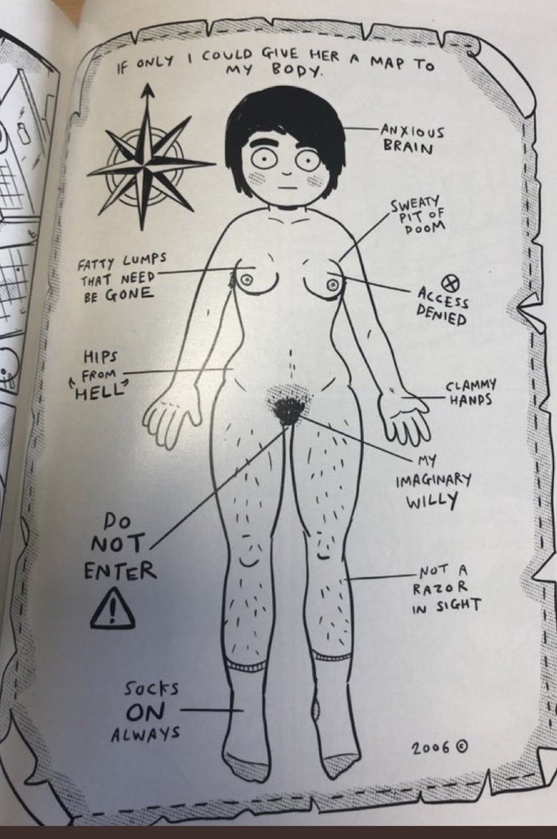 suladoyle's tweet photo. From one of the books shortlisted for a prestigious children’s book prize, telling girls it’s fine to hate their bodies. There is a medical scandal unfolding around this. I’m horrified. https://t.co/8q3cOXf1vs