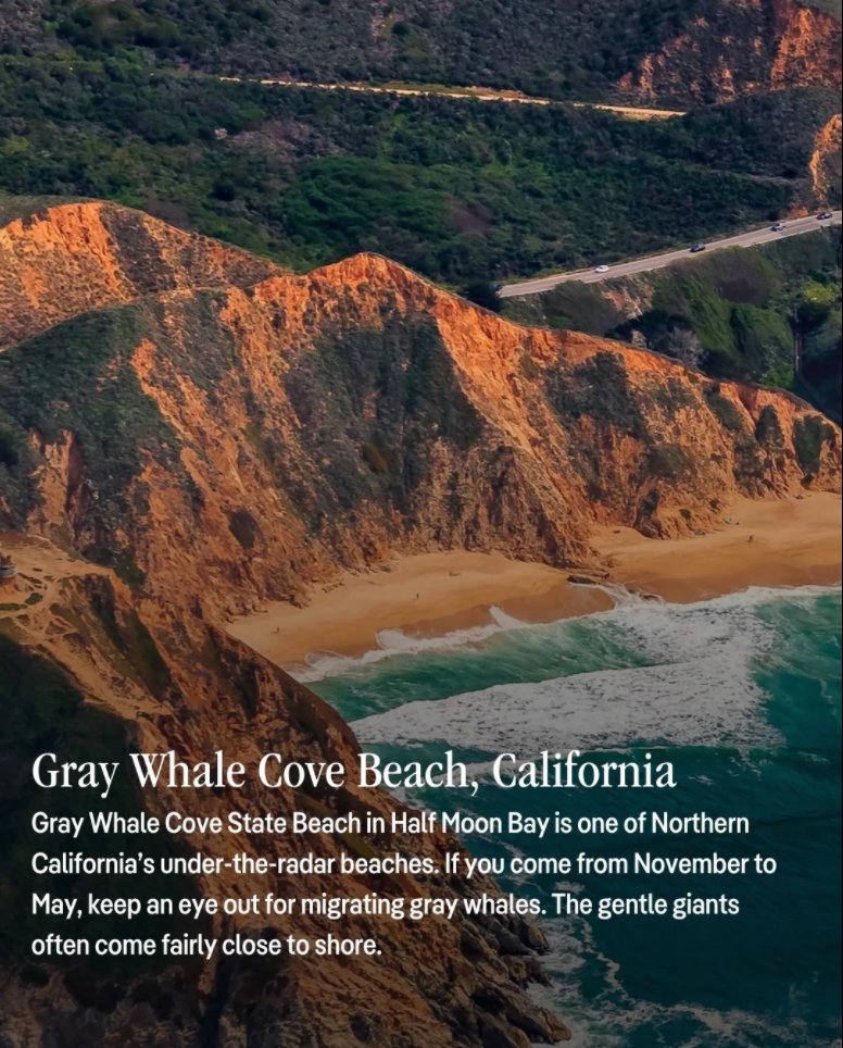 BridgetAngela6's tweet photo. @viewspxrn Take it from us — the only thing better than a day at the beach is a quiet day at the beach where you can find a little privacy to relaaaaax 🏖️
Here are some of our fave secluded beaches across the USA with plenty of room to spread out your towel. https://t.co/nBIx7E23ym