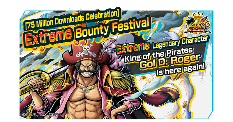 Now in One Piece Bounty Rush : •Roger Rebanner •Giveaway 50 Rainbow Diamond  #onepiece #onepiecebountyrush #opbrindonesia