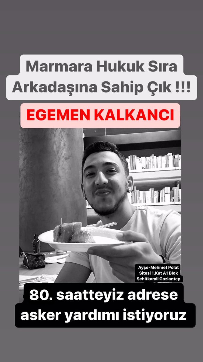Recoka10's tweet photo. Arkadaşımız 80 saattir enkazın altında 3 kişi canlı çıktı ve otoparktan sesler geldiğini belirttiler egemenin orada olma ihtimali yüksek yardım için üst düzey yetkililerle iletişimdeyiz tek ihtiyacımız bu tweeti yaymanız asker desteği hala gerekiyor
#umudumuzDiri
#egemenkalkancı https://t.co/LKBHElm357