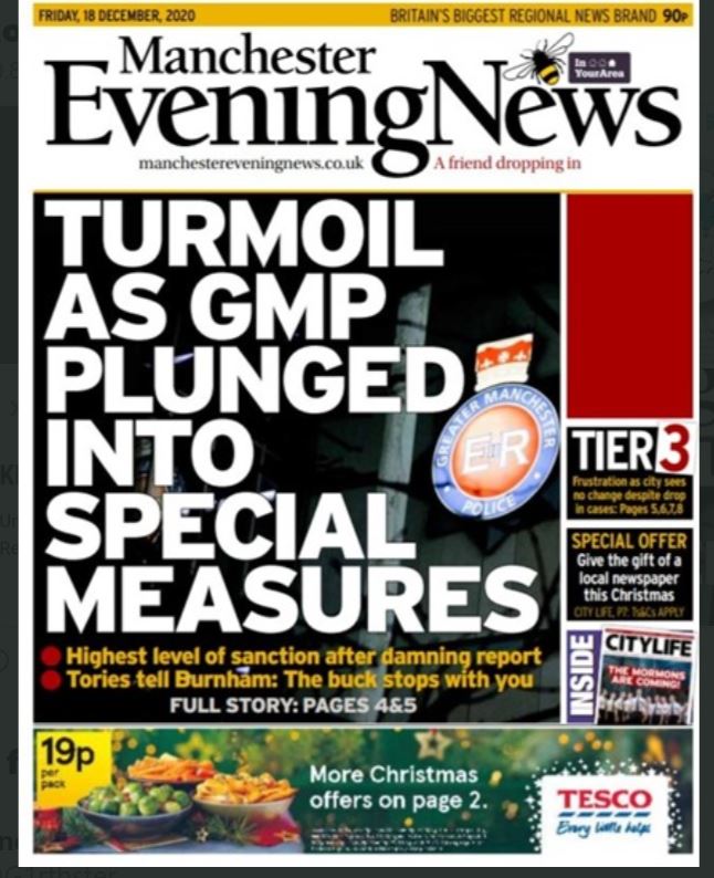 PeteJacksonGMP's tweet photo. @Whistleblowerat Every time #cesspit @gmpolice are scrutinised, inspected or examined via HMIC inspection, public inquiry, inquest et al, result is always damning criticism!
And GMP response is always same - lessons learned & we've changed, except they never are & never do!
Still #rottentoitscore https://t.co/r1K4aweouV