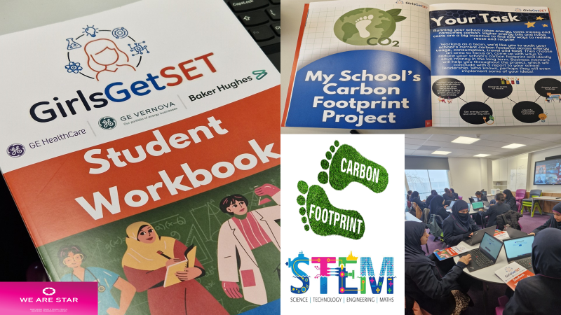 edengirlsslough's tweet photo. Our Year 8 pupils took part in the GirlsGetSet Programme launch. Students were given a group STEM project to help reduce the schools carbon footprint. Pupils will have to undertake a series of tasks and research to obtain their findings. #GirlsGetSet #Ambition #STEM #Teamwork https://t.co/1XkLe3Vt1H