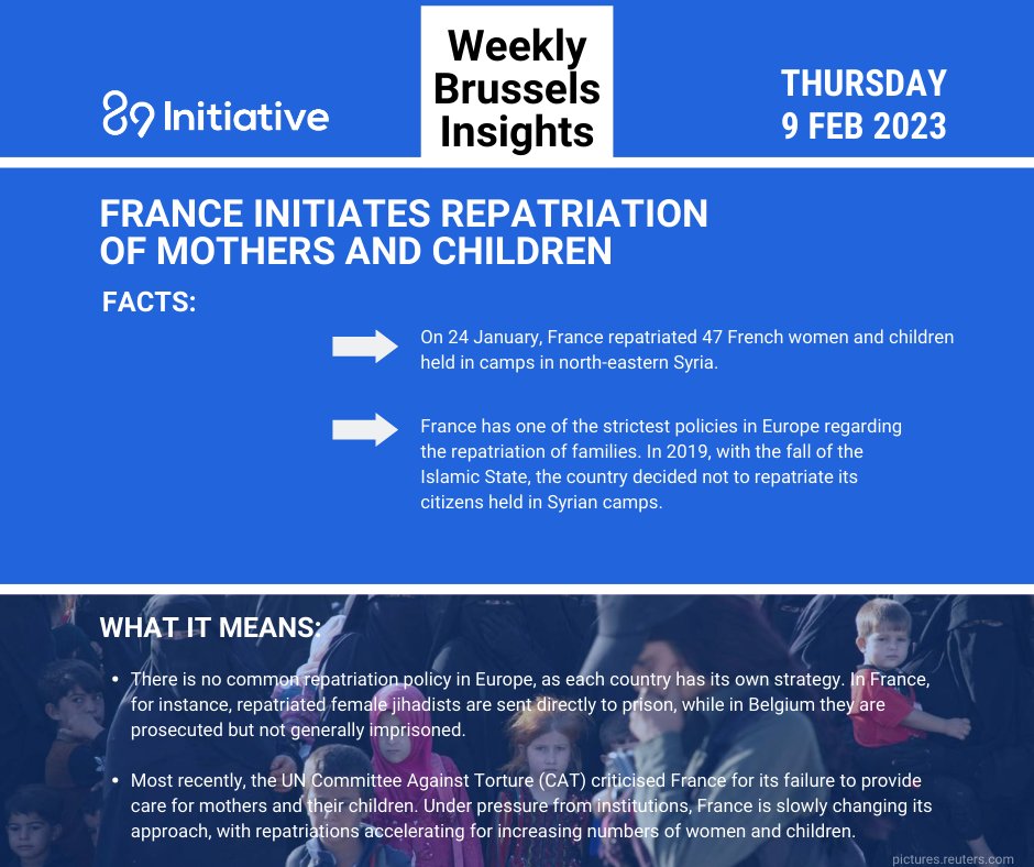 89initiative's tweet photo. Good morning! Today is Thursday, February 9th and here are our Weekly Brussels Insights. https://t.co/wJKRgdx4ie