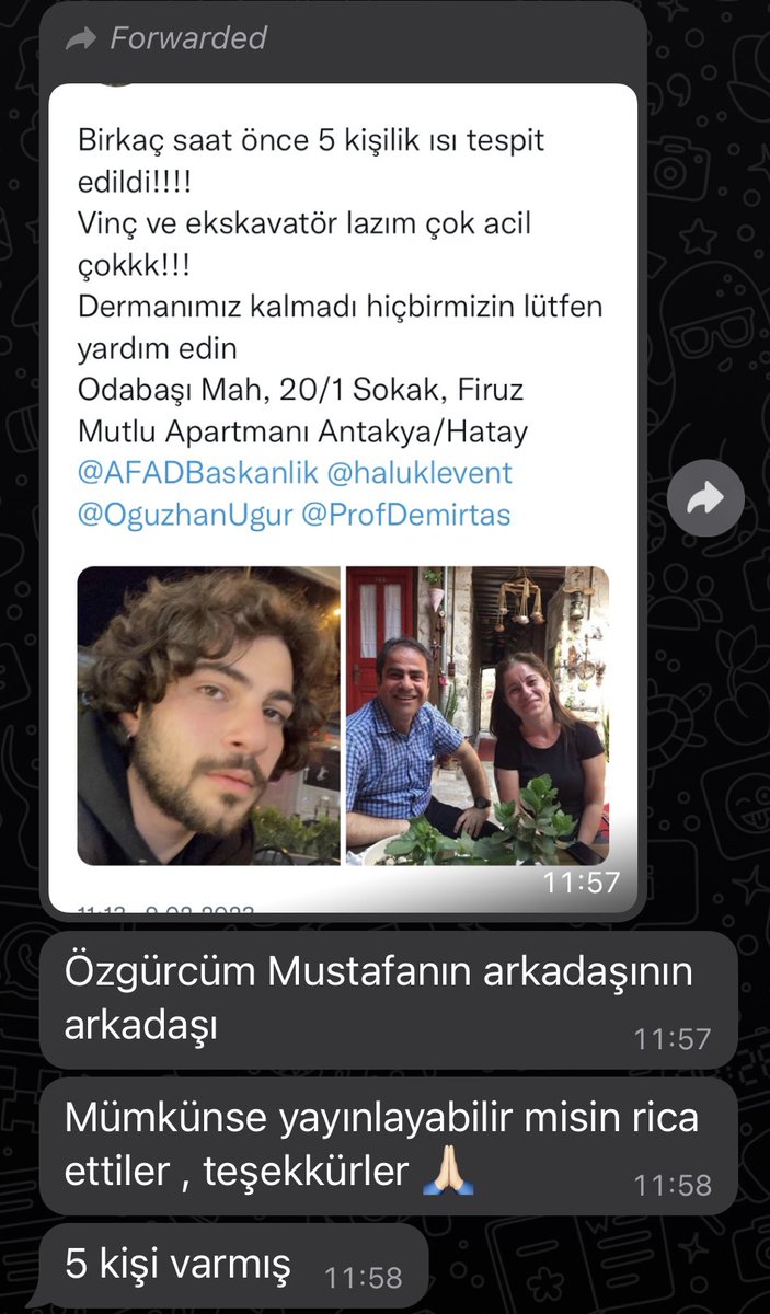 İnanabiliyor musunuz,
İnanabiliyor musunuz

Binanın altındalar ve ISI var evet ISI var.

Vücutları ÖLMEYİ red ediyor.

Bu Aslan gibi Delikanlıyı kurtaralım.

Bu delikanlıyı kurtarırsak TÜRKİYE kurtulacak