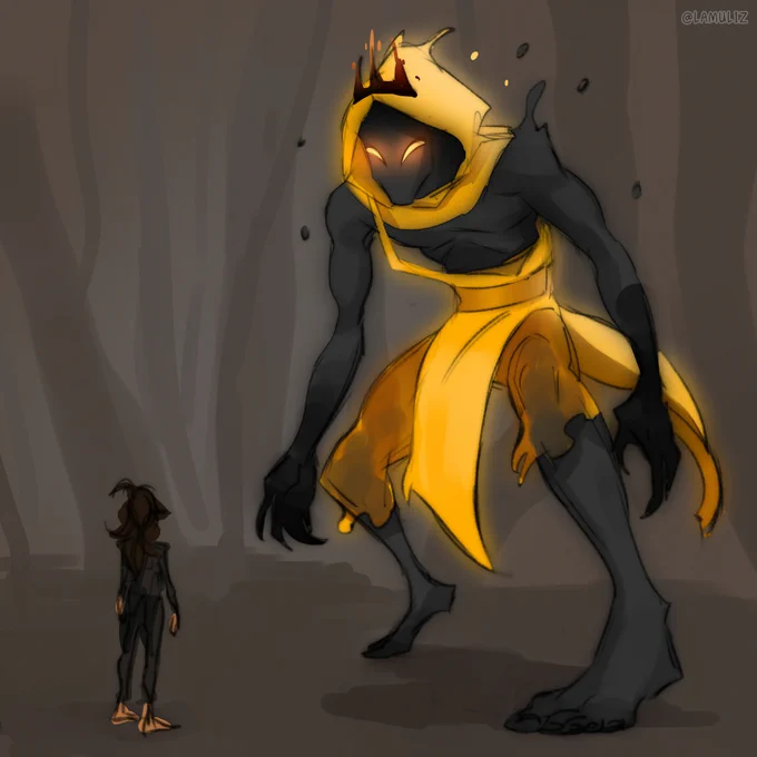 // blood , malevolent spoilersKayne vs. King in YellowI had to make Kayne pretty cuz I can't stand him otherwise#Malevolent #malevolentpodcast 