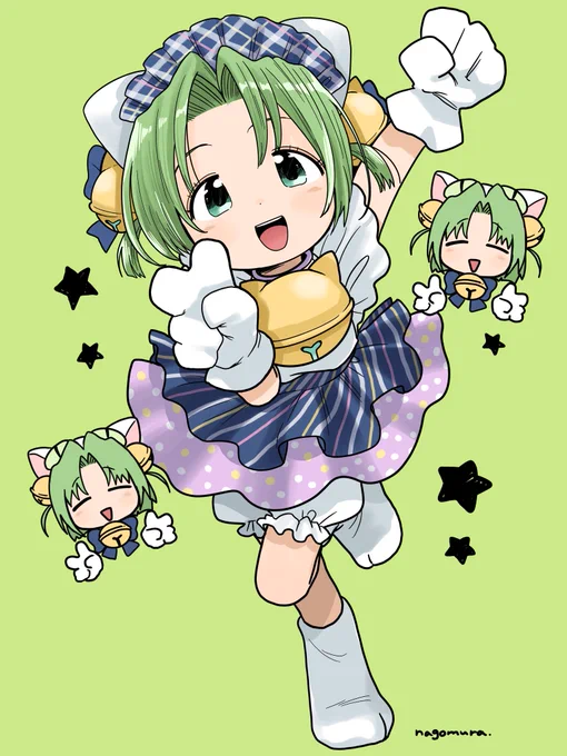 ちょっと遅れた&amp;前描いたものですが、でじこおめでとう#0208でじこ誕生日をお祝いするにょ 
