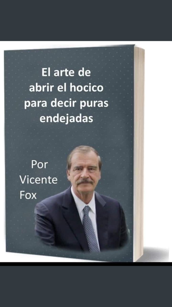 otradecc's tweet photo. @VicenteFoxQue https://t.co/Rp5MnXb4AN