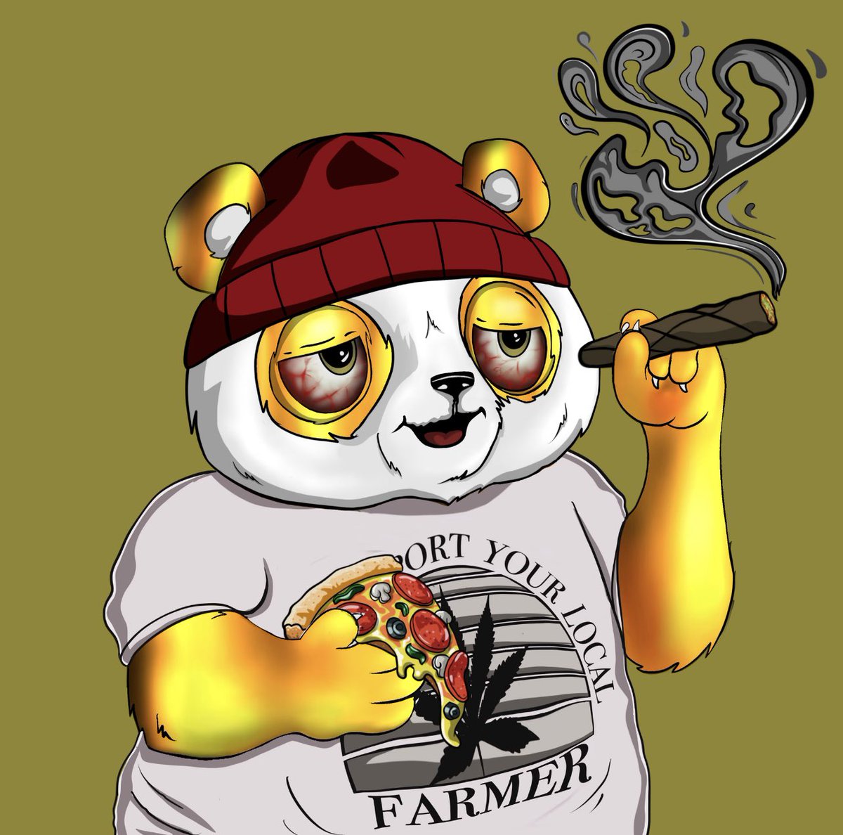 puffpandas's tweet photo. 🐼 THE #PANDAMONIUM IS BACK 🐼

Co-hosted by our Chief Stoner Officer @kokid951 !

Want to win a GOLDEN Puff Puff Pandas #NFT? 

1️⃣ Follow @puffpandas &amp; @PuffPuffSativa

2️⃣ Like, Retweet + Tag 3 puffers

3️⃣ Be in the spaces 👇
https://t.co/bwOkTdhpLf https://t.co/dwPD8f3rNB