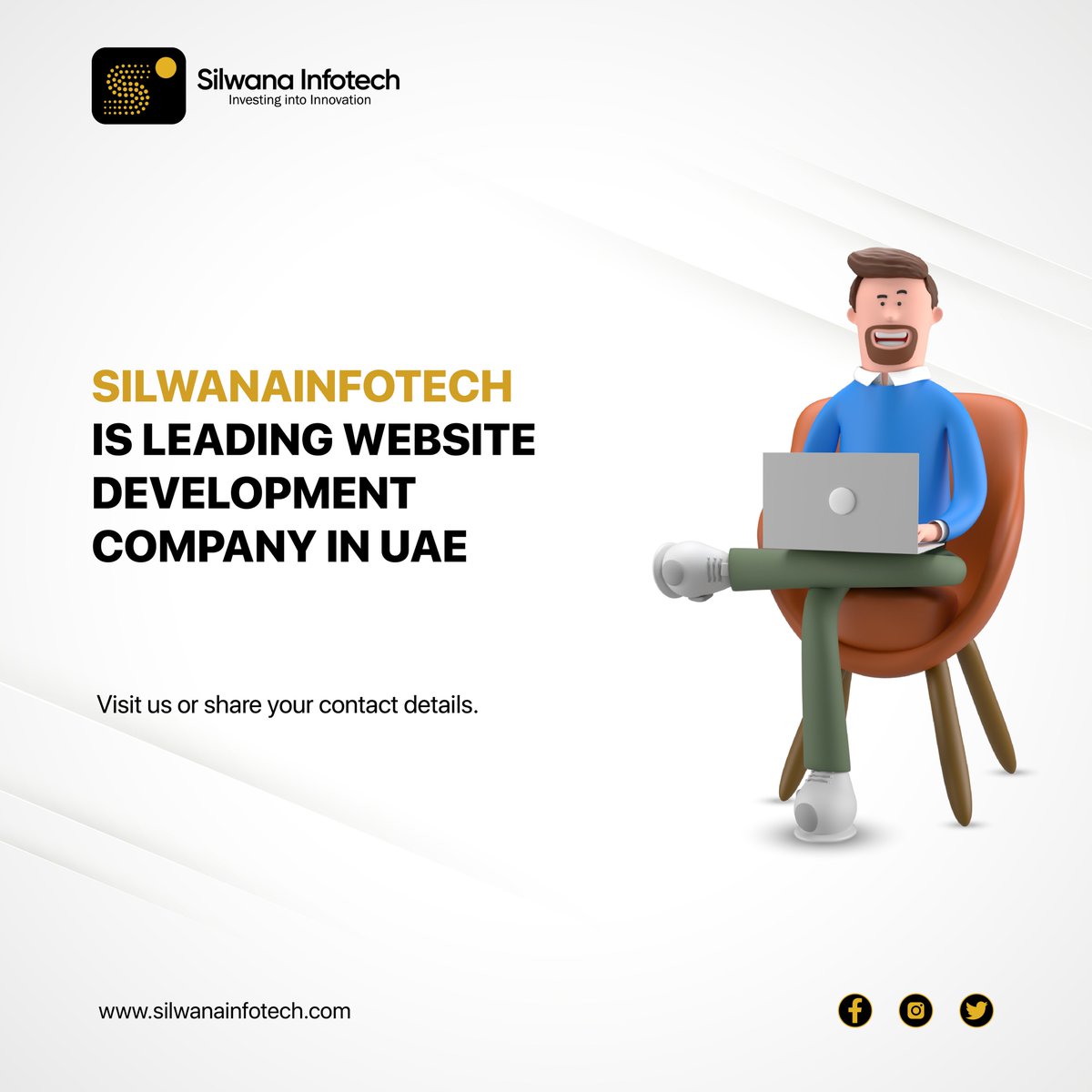 Silwatech's tweet image. Silwana infotech is leading website development company in UAE. We are #1 IT company based in UAE with local employees to provide additional benefit of local language. 
silwanainfotech.com
#ITCompanyinDubai
#WebDevelopmentCompanyDubai
#WebDevelopmentServicesUAE