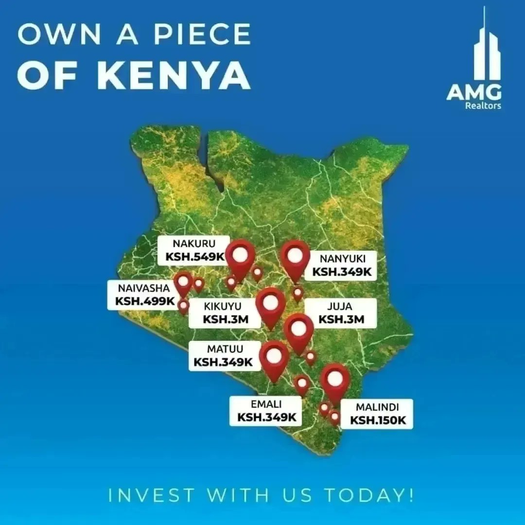 AMGRealtors's tweet photo. Do you know what your loved one needs this Valentine's season🤔?
A secure investment for the future 🥰.
Call or WhatsApp us anytime at +254796888555. Visit our website https://t.co/OkGSjKJBRu.
#10yearsoflove #valentines2023 https://t.co/ceRQtmmgit
