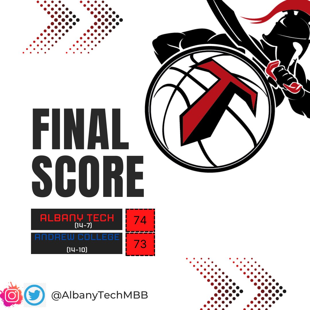 Albany Tech MBB tweet media