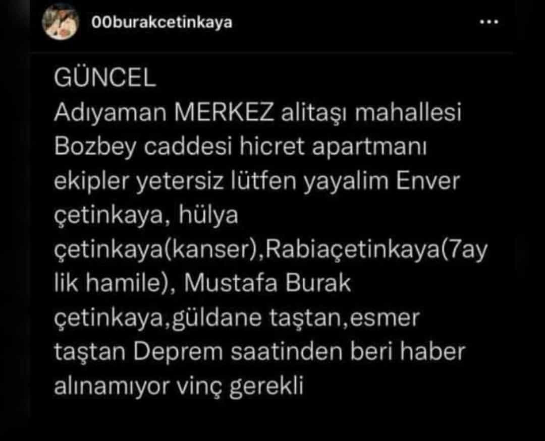 bfsaklaman's tweet photo. @onderseren @AFADBaskanlik @ahbap @haluklevent https://t.co/5xOBg23OYU