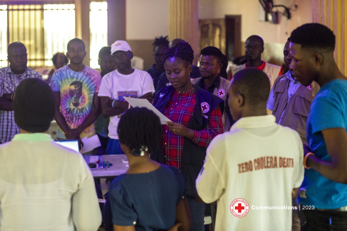 SimcheRoberts's tweet image. Gender Based Violence is not cultural or religious, it is a crime against humanity. Together, men &amp;amp; women can work towards achieving equality, equity and empowerment. If not now, then when??
Refresher training  on SGBV Core Concept- Referral and Prevention for SLRCS  volunteers