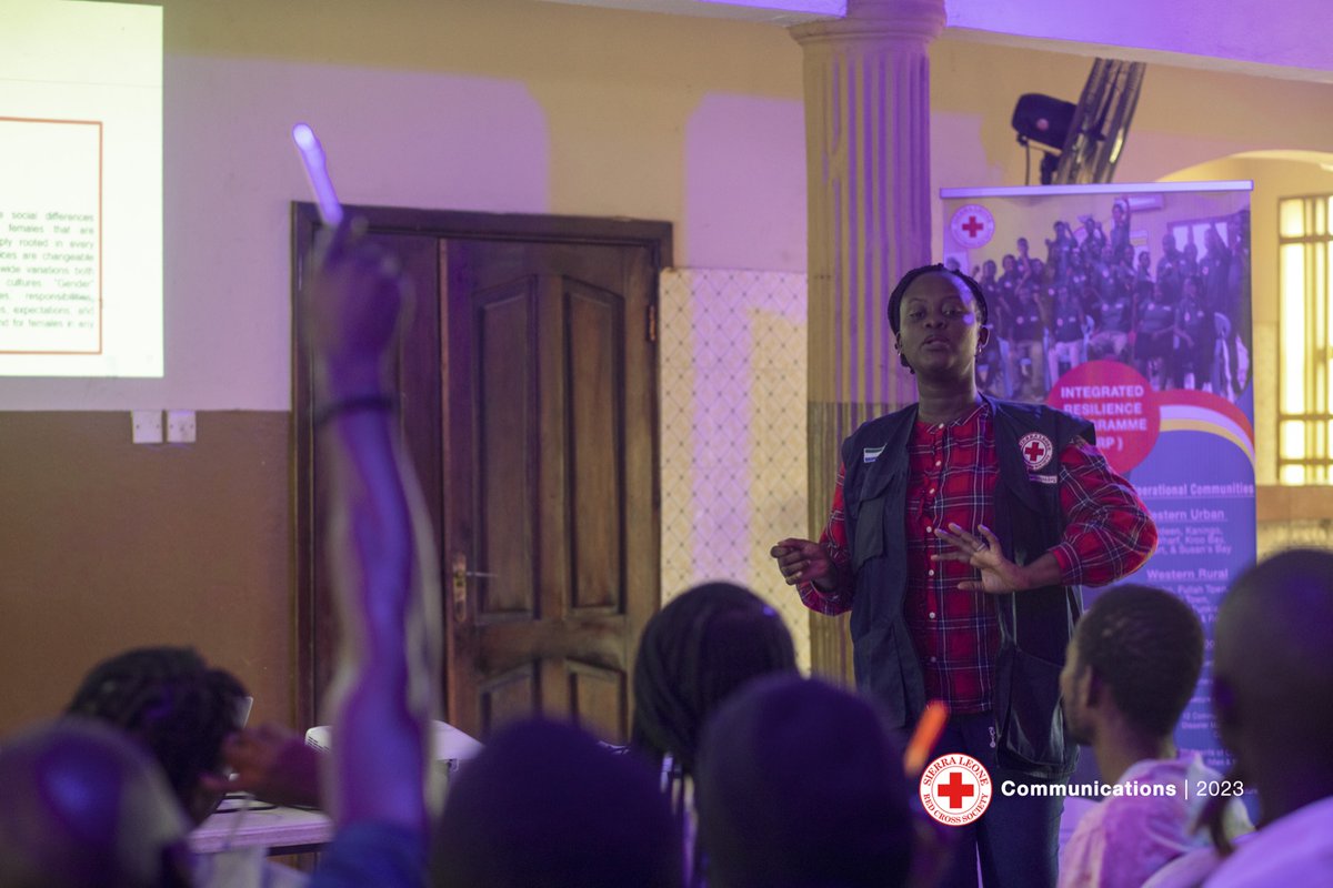 SimcheRoberts's tweet image. Gender Based Violence is not cultural or religious, it is a crime against humanity. Together, men &amp;amp; women can work towards achieving equality, equity and empowerment. If not now, then when??
Refresher training  on SGBV Core Concept- Referral and Prevention for SLRCS  volunteers