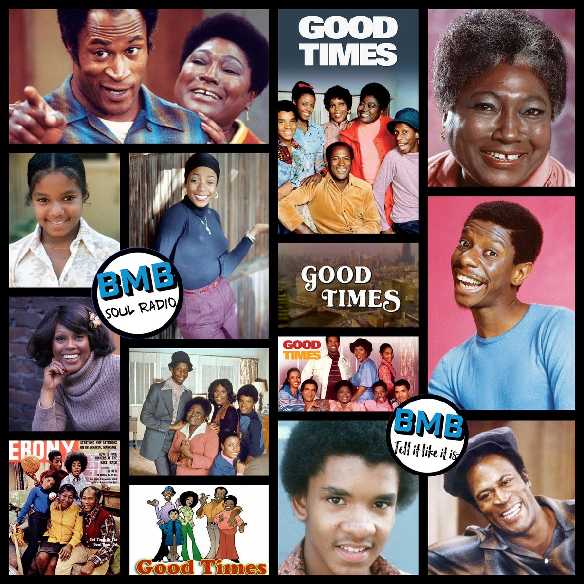 On this day 49 years ago, Good Times premiered on CBS on February 8, 1974. The sitcom lives on to this day! 
#goodtimes #CBS #sitcom #normanlear #blacktv #blacksitcoms #chicago