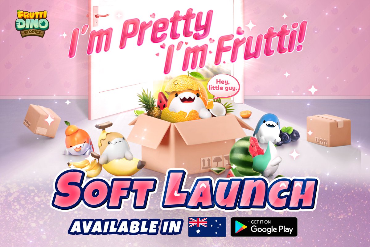 FruttiDino's tweet photo. #Soft #Launch of Frutti Dino Stories🎉

So thrilled to announce #FruttiDinoStories soft launches in Australia today😊

The soft launch is to ensure the worldwide launch of our game is perfect❤️
We would greatly appreciate your feedback👇

Game details:
https://t.co/zbcAQVynuK https://t.co/imD1B5NGTc