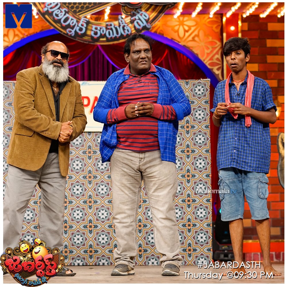 mallemalatv's tweet photo. #ShanthiKumar #GaddamNaveen #Jabardasth https://t.co/4WPy1cGDY9