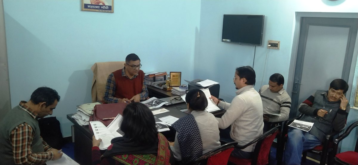 MASTER COACH MEETING IN THE CHAIRMANSHIP OF NODAL NUHM AT CMO OFFICE RAMPUR AND NHM RAMPUR TEAM WITH THE SUPPORT OF PSI INDIA TEAM