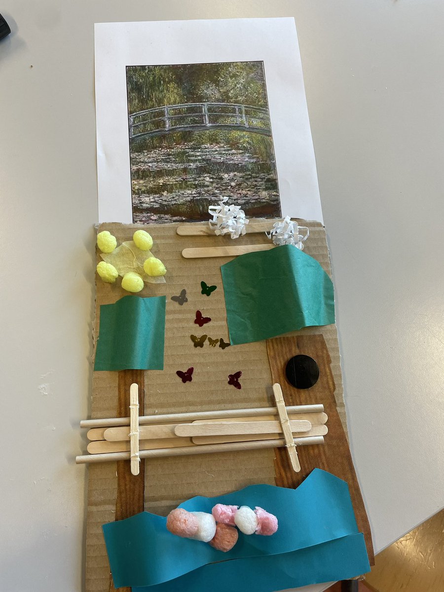 Awesome G1 art morning! Thanks for inviting me <a href="/MsCollishaw/">Bri Collishaw</a>! Enjoyed assisting a group of artists in creating 3D representations of famous paintings in the Makerspace <a href="/ISLuxembourg/">ISL Luxembourg</a> #ISLuxLS