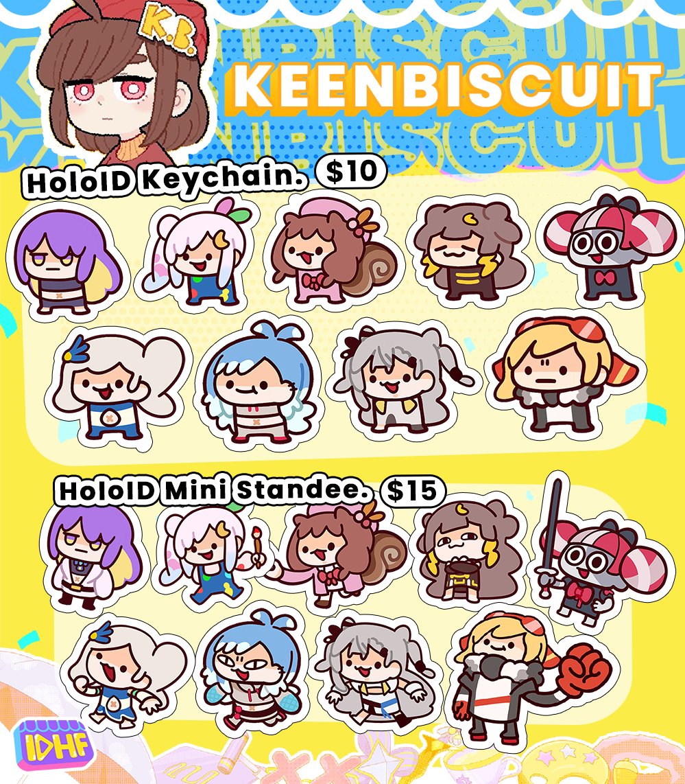 📌#IDHF OVERSEAS PRE-ORDER NOW OPEN 📌

Now you can order my mechandise ! 🫵

And over 200 merchandise made by 20 ID HoloFanartists, with love !

FORM➡️ https://t.co/XrWblTYqGZ

TIME⌚9 Feb - 7 March 2023. DON'T MISS IT!

#comifuro #cf16 #comifuro16 