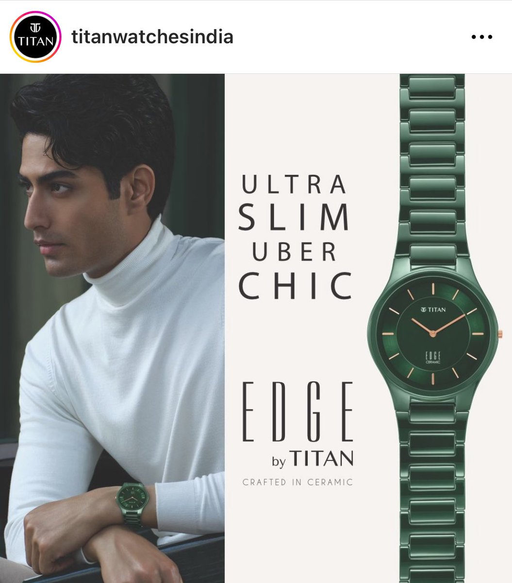 xainabs's tweet photo. #BoycottTitan how dare they craft this in green. https://t.co/gOBkwIaMta