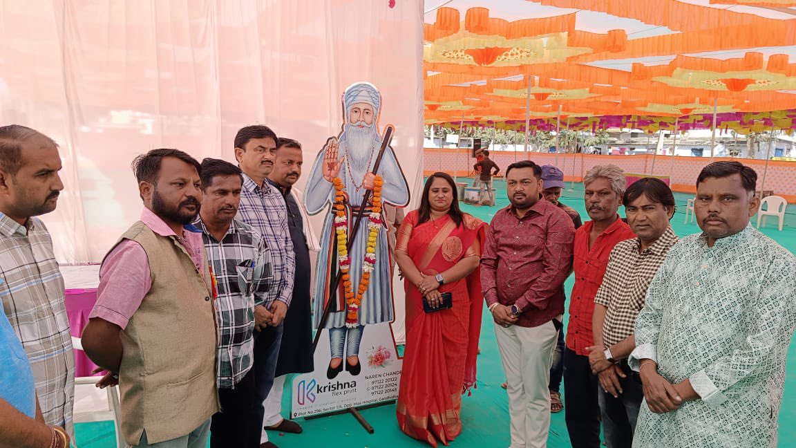 maltibenbjp's tweet photo. આજ રોજ પરમ પૂજ્ય શ્રી ધણીમાતંગ દેવ ની જન્મજયંતિ મહોત્સવ નિમિતે મહેશ્વરી સમાજ આદિપુર મધ્યે હાજરી આપી. #dhanimatangdev #janmjayanti https://t.co/zFVk84nSxx