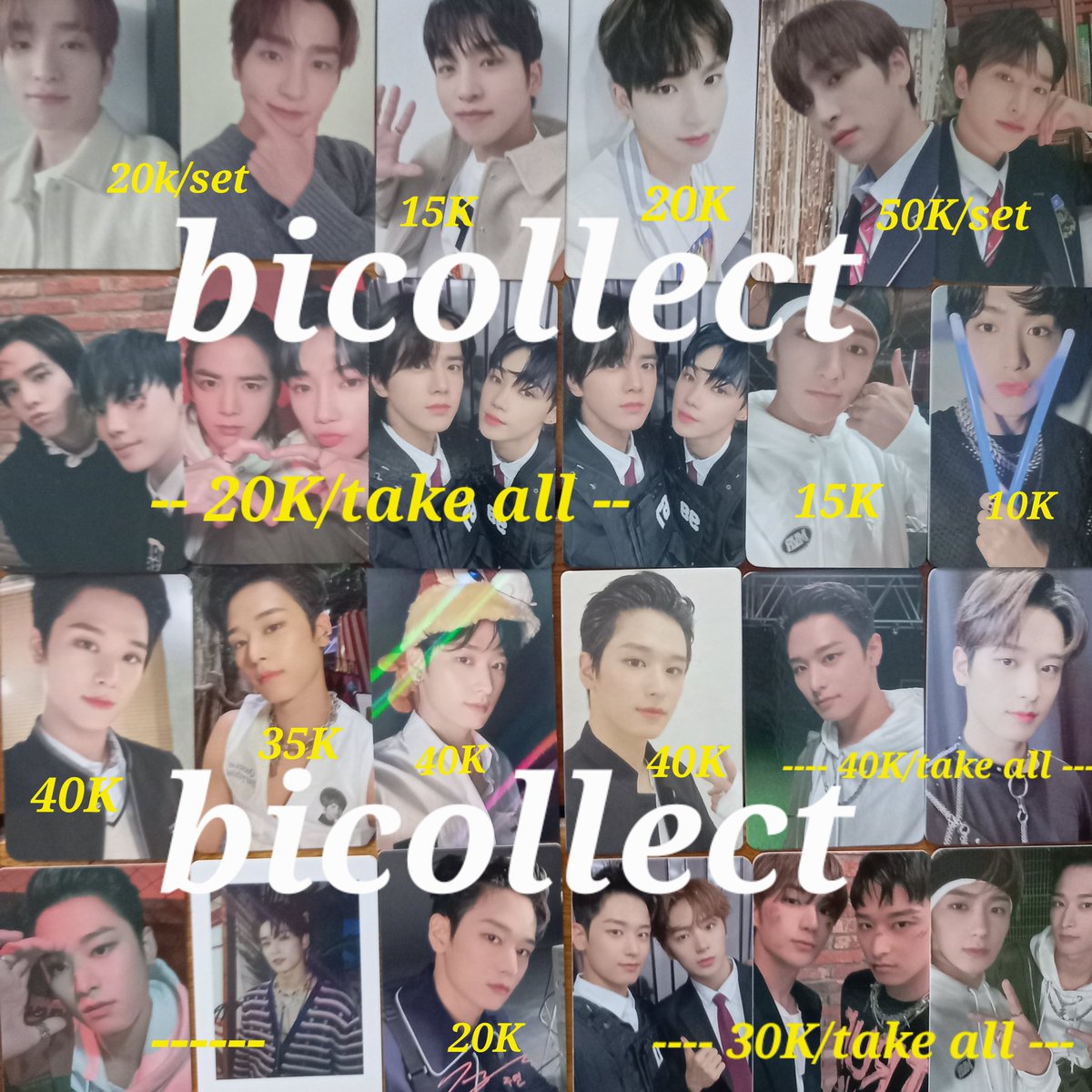 bicollect's tweet photo. [HELP RT]

wts the boyz photcard

☆ dom jateng
☆ keep event by dp
☆ no hnr
☆ shipping by syopi

t. sunwoo diy reveal boy sangyeon eric pepero hyunjae kevin haknyeon younghoon bebek juyeon micky benefit thrilling lapothicell https://t.co/tumBl8kgaB
