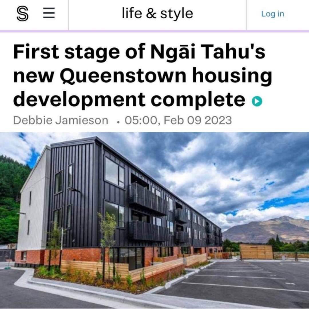 LabourMaoriNZ's tweet image. #HOUSING It's impressive to see Ngai Tahu Property bless their 27 secure, healthy, new homes at Te Pā Tāhuna in #Queenstown - 10 of which sold to first home buyers for no more than $600,000  thanks to #KiwiBuild - #HALF the local median sale price in December of $1.2 million!
