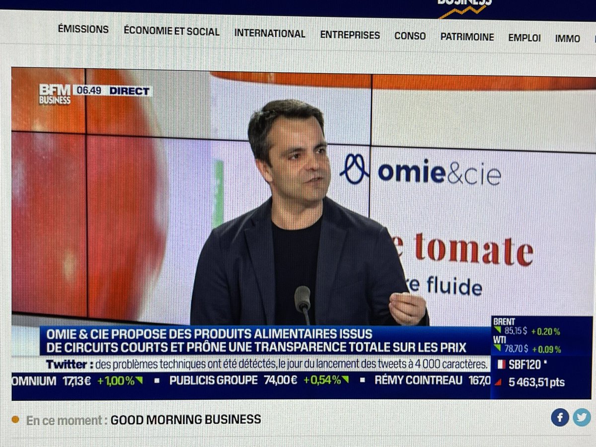 L’objectif de cette #LDF est de faire connaitre Omie du plus grand nombre pour faire de l’alimentation un enjeu environnemental et sociétal. Nos prix sont très accessibles et nous en sommes fiers ! <a href="/ChristianOmie/">Christian Jorge</a> CEO de <a href="/omie_fr/">Omie</a> #regenerativeagriculture #alimentation #foodtech