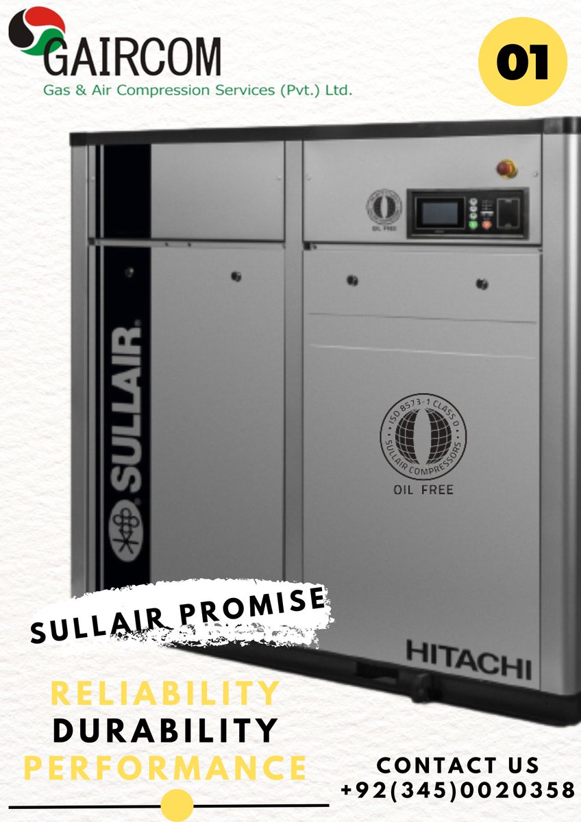 Gaircom2's tweet image. “The real question is not whether machines think but whether men do. The mystery which surrounds a thinking machine already surrounds a thinking man.”
To place orders.
gaircom.com +92(345)0020358
#sullair #hitachi #GAIRCOM #compressor #usa #industrialequipment