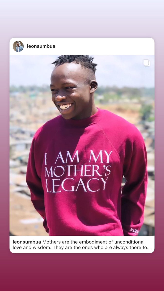 leonsumbua's tweet photo. Mothers are the embodiment of unconditional love and wisdom. They are the ones who are always there for us, through thick and thin, and their presence alone brings comfort and motivation. They teach us about life, about love, and about how to be a better person.
#Slumboy🌍 https://t.co/eeh5r6wT7v
