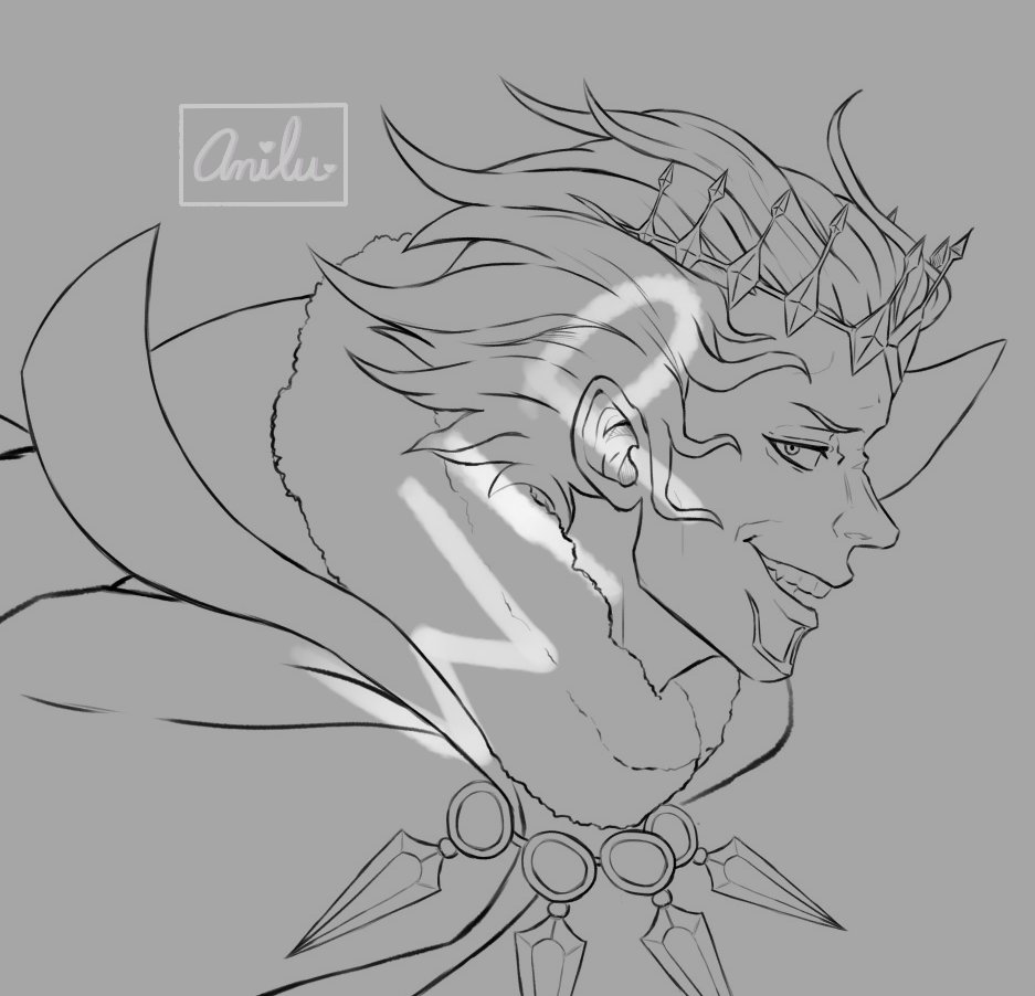 ArtistAnilu's tweet photo. Been working on a self-indulgent piece. I really enjoy these two
#artistanilu #fanart #fireemblem #gangrel #robin #myunit #fireemblemawakening #fireemblemheroes #gangrelfireemblem #madkinggangrel #rareship #robinfireemblem #wip #wipart #workinprogress #lineart #clipstudiopaint https://t.co/X2HsetiWo8