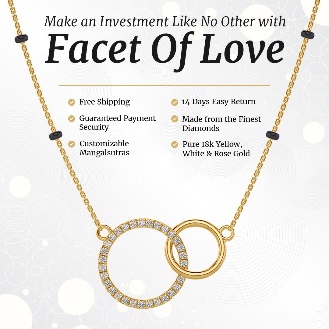 By purchasing jewels💎 from #FacetofLove, you are investing your money💸 in gold and your feelings in your eternal marriage bond.

Visit at facetoflove.com

#mangalsutra #diamondmangalsutra #mangalsutradesign #mangalsutracollection #mangalsutras #mangalsutradesigns