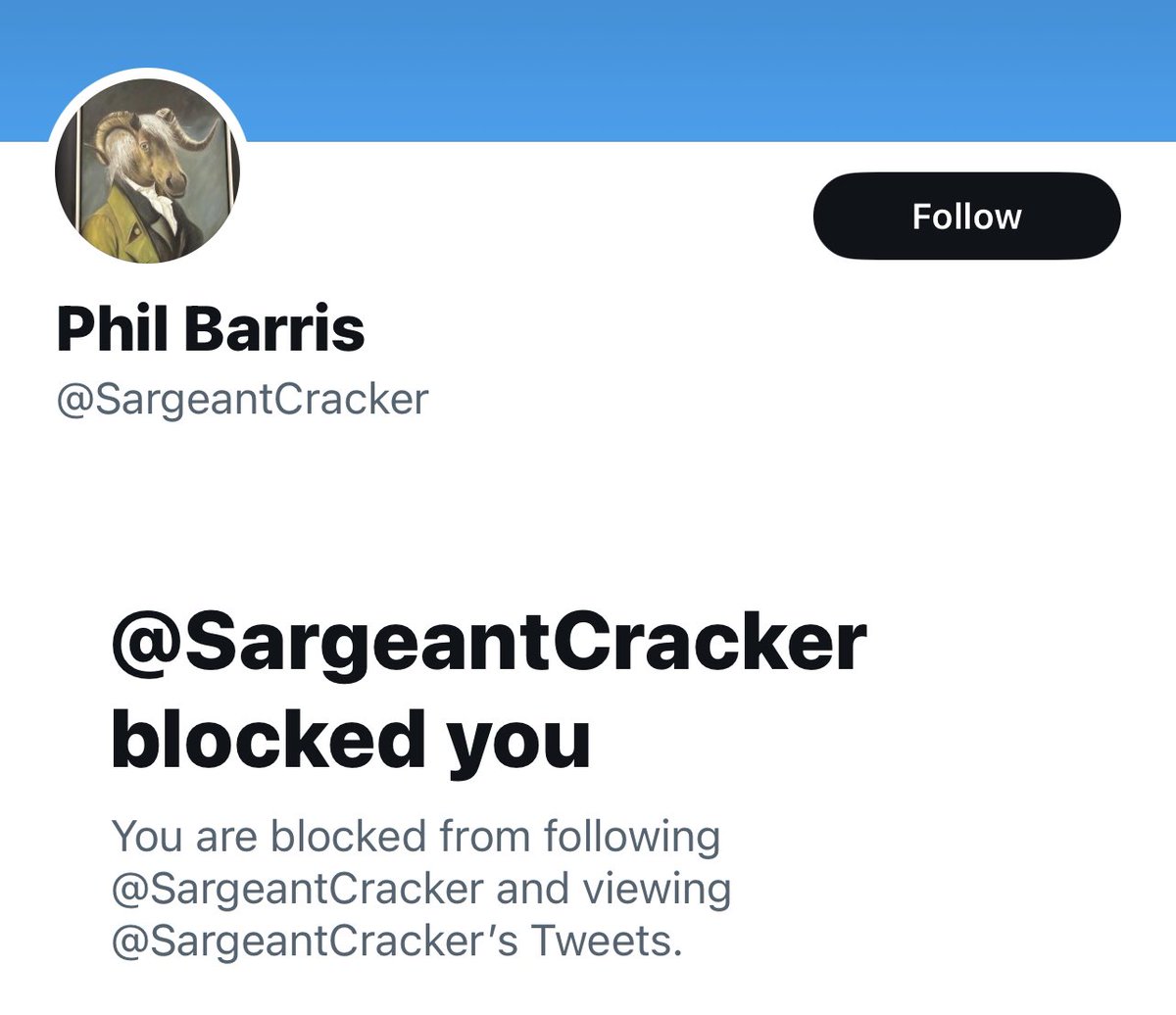 CalebHypes's tweet photo. @seaottvrs @SargeantCracker @Mike831210 @ninaturner Damn. He replied and blocked me before I could see it. Must’ve hit a nerve with that one. https://t.co/GYeyJbYUai