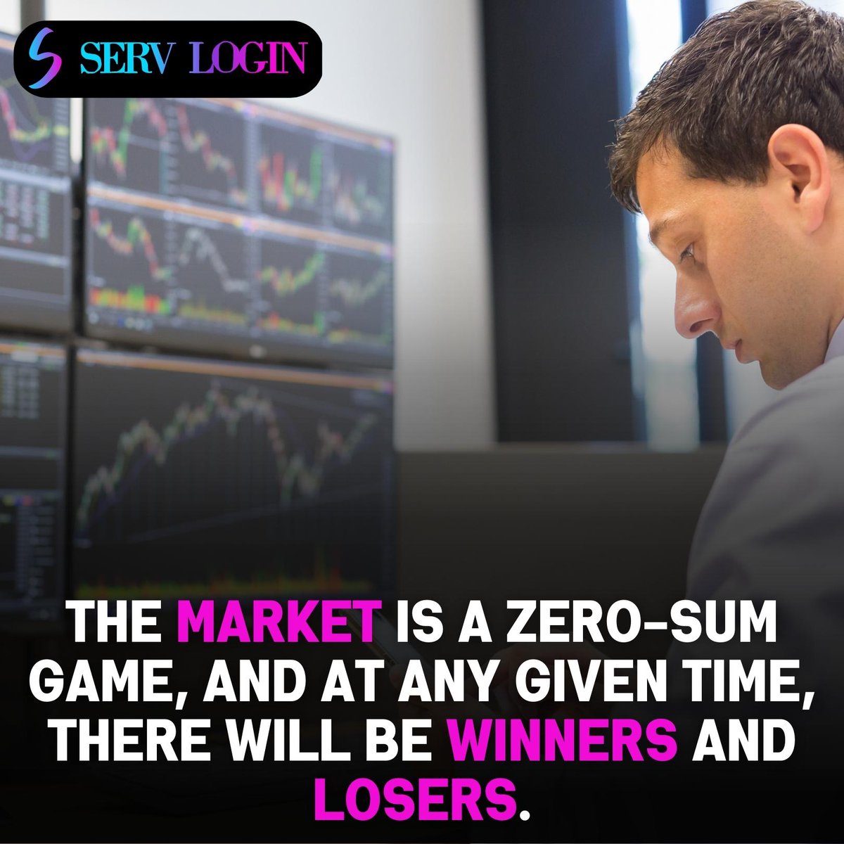 servlogin's tweet image. The Stock Market Is A Zero-Sum Game, Where For Every Winner, There Must Be A Loser. This Highlights The Importance Of Being Aware Of The Risks Involved And Making Informed Decisions In The Market. 

#success #help #stockmarket #potential #rewards #setbacks #chances #servlogin