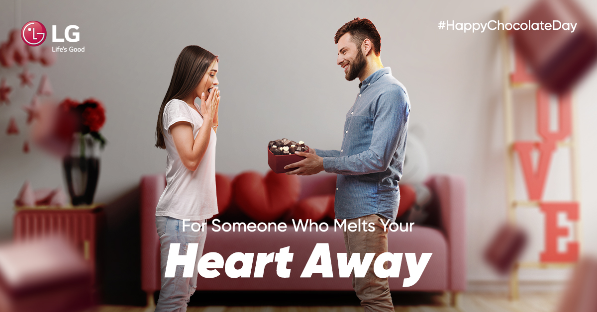 LGIndia's tweet photo. A lot of special chocolates deserve a lot of special space! Store everything with utmost freshness in #LGRefrigerator with #BiggerCapacity. Wishing you a happy #ChocolateDay.
Know more on https://t.co/IF2aaSgtth
#LGFrostFree #LGIndia #LGHomeAppliances #MegaStorage #MegaCapacity https://t.co/bODYXklzh7