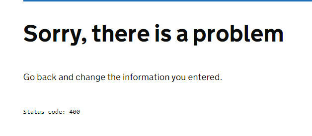willshawmedia's tweet photo. @GOVUK The contact form is erroring for me. If I have typed something wrong, I've got no idea what https://t.co/WQWQjhNaU4