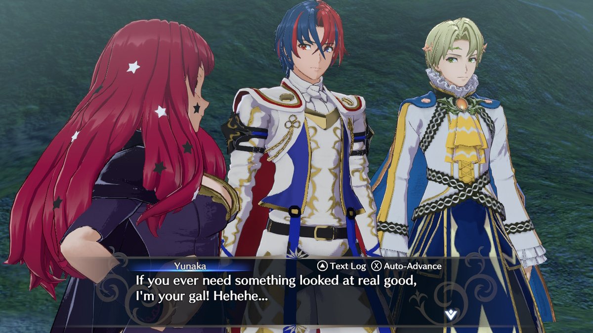 HyperMushrambo's tweet photo. Not to be dramatic but I would take a bullet for Yunaka.

 #FireEmblem #FEEngage #Yunaka #NotLikeSheCouldntDodgeIt #LookWhatYouMadeMeDo #DroppedYourGuard https://t.co/uPM7MFbnDW