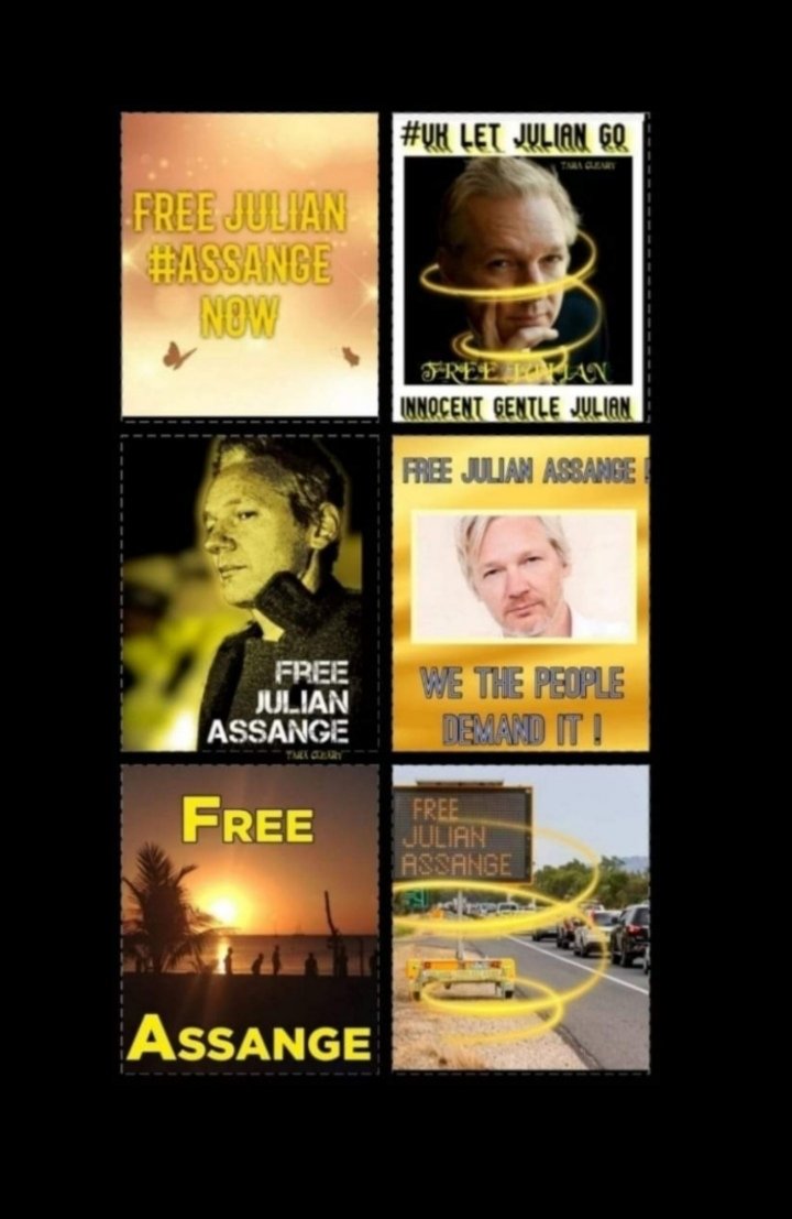 TaraCleary13's tweet photo. #FreeAssangeNOW #WETHEPEOPLEDEMANDIT https://t.co/O4n5uVt6sY