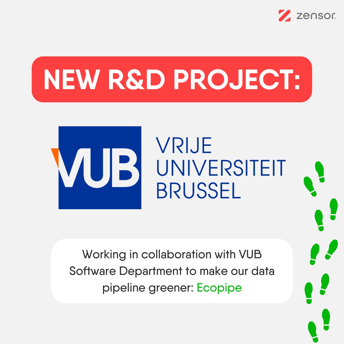 📢 We recently started a new research #project in collaboration with the VUB Software department, supported by Innoviris.

Our objective is to reduce the energy #footprint of our monitoring operations by gradually optimizing the structure and working of our pipeline ♻️.