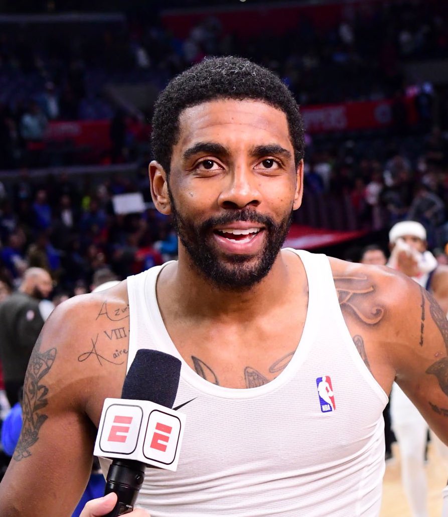 Kyrie Irving reacts to the Kevin Durant trade: 

“I’m just glad he got out of there.”

(Via <a href="/townbrad/">Brad Townsend</a> )