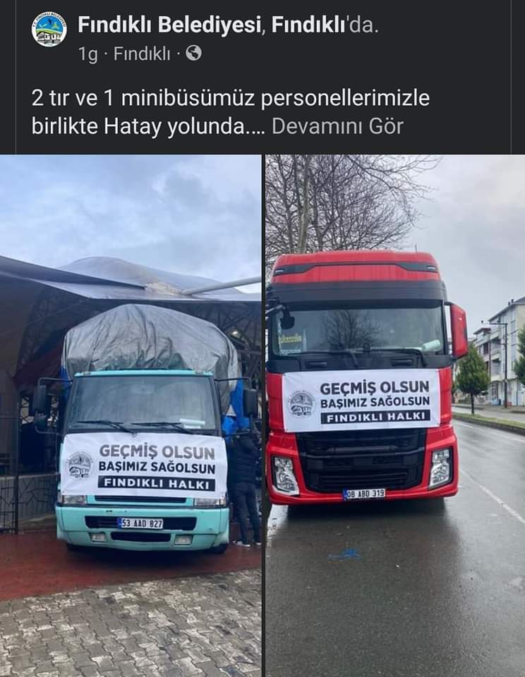 lazcatv's tweet photo. Bu kadar dert ve kederde bile şu inceliğe bakar mısınız?
Araçların üzerine kocaman harflerle isim veya kurum yazmadan direkt halk ibaresi koymak.
Yardım Tırı yerine Geçmiş olsun, Başımız sağ olsun demek? 

Teşekkürler Fındıklı halkı, Teşekkürler Fındıklı Belediyesi https://t.co/mElT75Ljfd