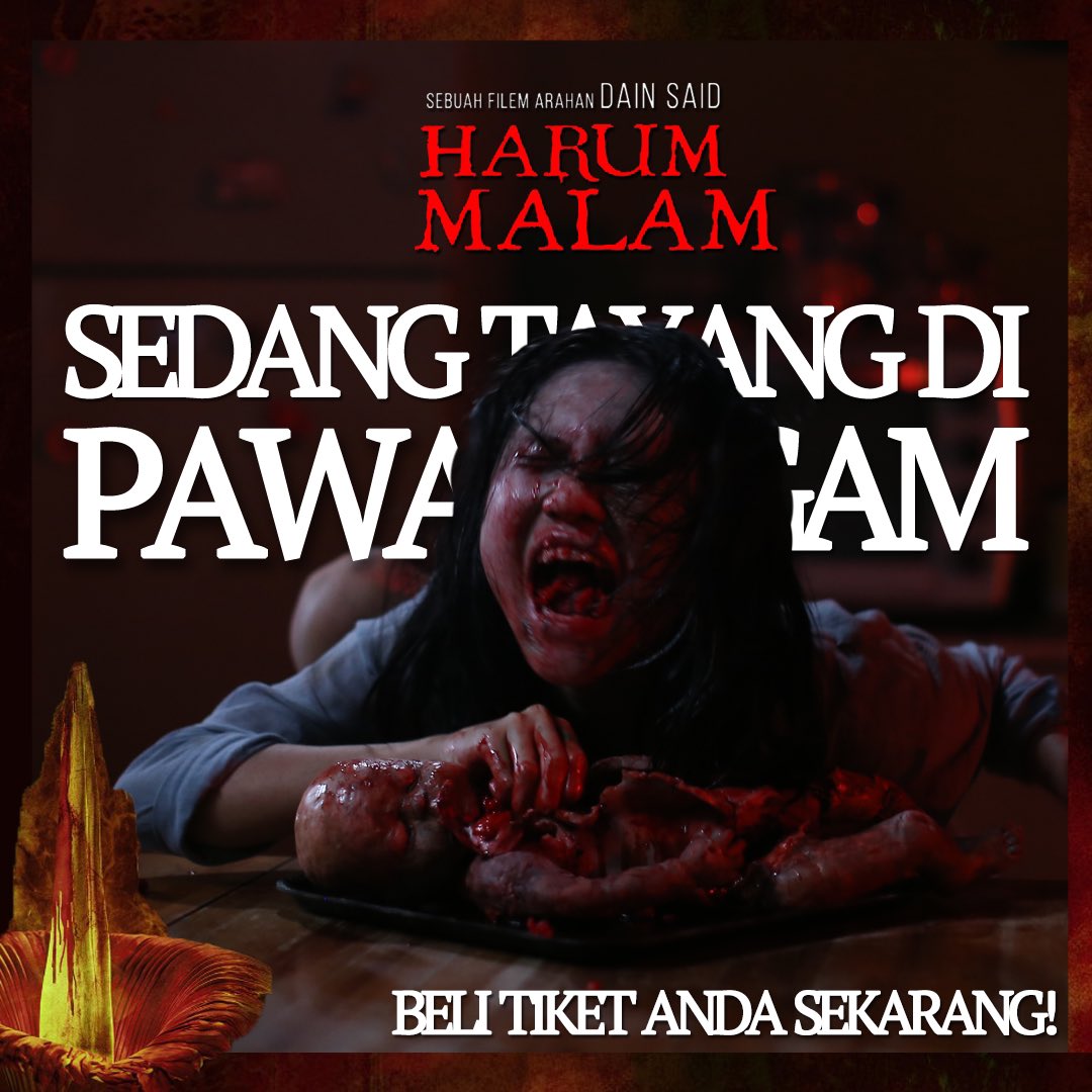 Rekomen_Filem's tweet photo. #HarumMalam karya #DainSaid sedang tayang di pawagam berdekatan anda beli tiket anda sekarang guys!🙌🏻
@Bront_Palarae @nadiyanisaa @remy_ishak @idanaedan @abilsuhaimi https://t.co/Cu7NSzZQUH