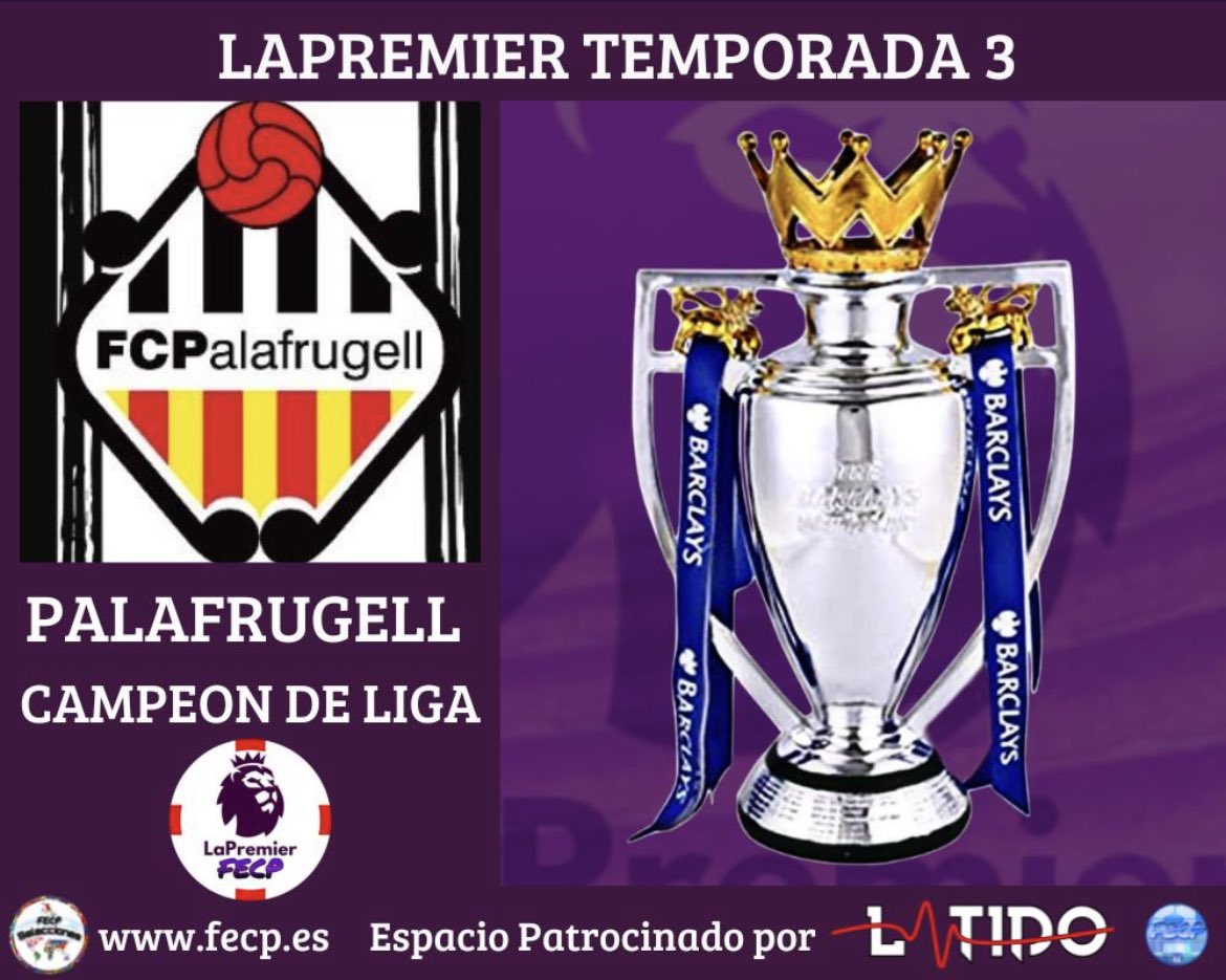 PalaeSports's tweet photo. 🏆🏆🏆SOM CAMPIONS🏆🏆🏆

Temporada pràcticament perfecte en el primer any que representem al @fc_palafrugell.

Aconseguim 2 títols i un ascens que ens permeten ser el millor equip de la temporada en la plataforma de PS4!

Gràcies a tothom que ho ha fet possible!

#SomhiPala⚪️⚫️ https://t.co/SPzSkQNfyj
