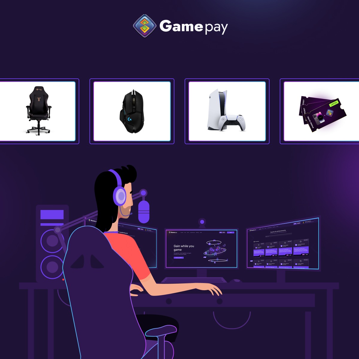 📢Coming Soon 📢
"Join Gamepay, play your favourite game: Experience the Thrill of Gaming and Claim Your Rewards!"
 Join our community.
hurry up --> gamepay.sg --> linktr.ee/gamepayofficial