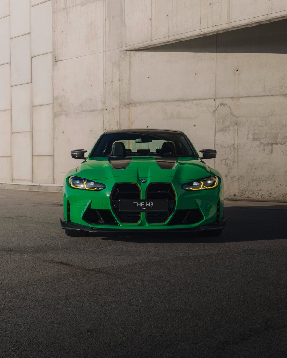BMW_AGMC's tweet photo. Introducing The M3 CS. 🔥
Racing from 0-100 km/h in 3.4 seconds, experience undiluted power with 550 hp.
Drop us a DM or call 800 AGMC to book your limited-edition M3 CS today!
#THEM3CS #BMWM #BMWM3CS #BMWMpower #SignalGreen #NewCarLaunch https://t.co/17CdH2VvWl