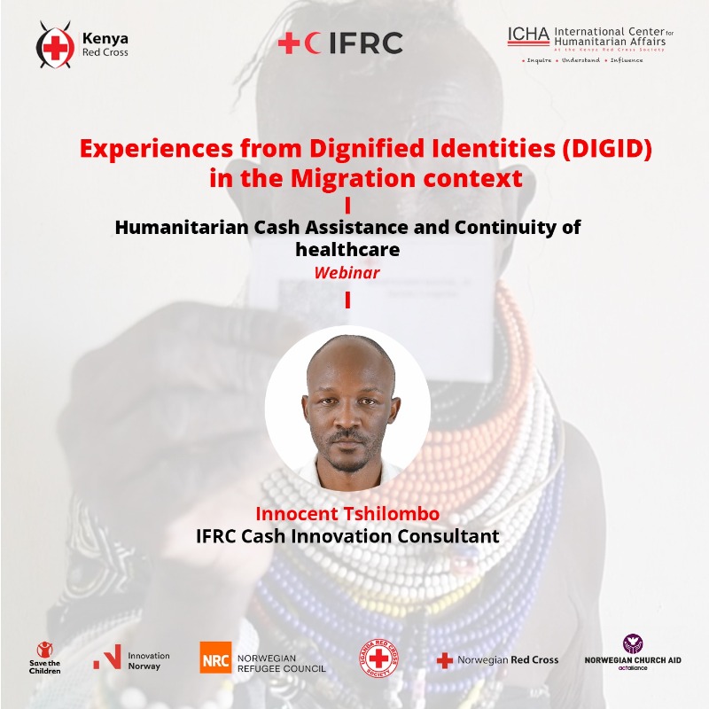 KenyaRedCross's tweet photo. If you are keen on learning how Dignified Identities #DIGID have provided eligibility to persons of concern when accessing humanitarian aid, you do not want to miss out on this webinar!

📅  10th of February, 2023
⏰  1500 - 1630 hrs EAT
💻  https://t.co/uIlryoBUUC