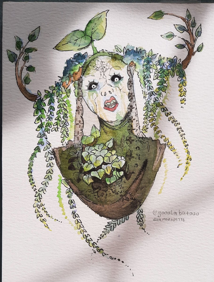 Commissioned by Sob Goblin on Gaia Online #watercolor #watercolour