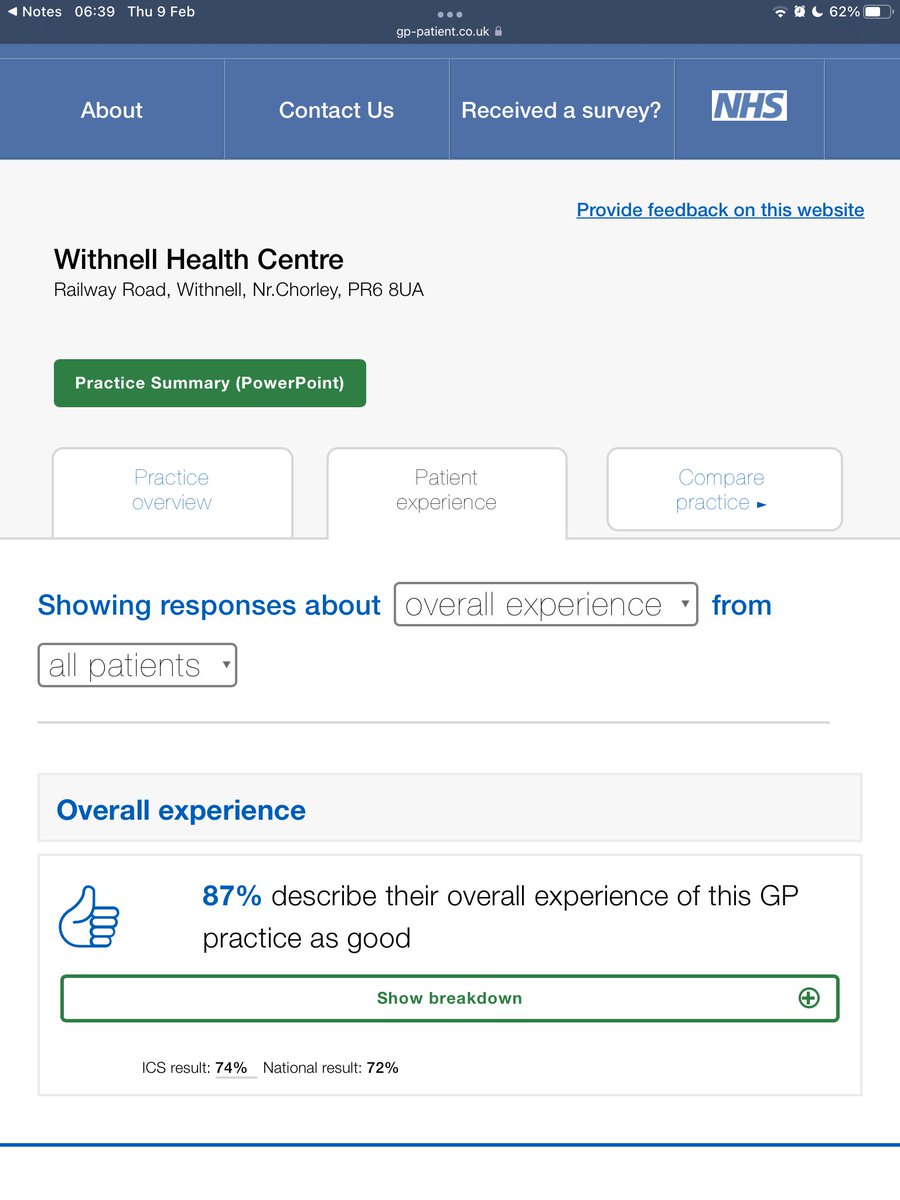 You cannot fix that which is not broken. With a current patient rating of 87%  <a href="/LSCICB/">Lancashire and South Cumbria ICB</a> why would you take our NHS GP surgery away from our lovely independent team of Dr Robinson &amp; staff &amp; hand it over to a large, private company? 🆘 Please retweet with  #SOSSaveOurSurgery